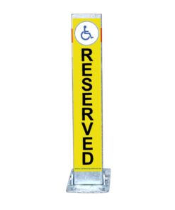 Parking Reservation Lock - Wheelchair - Steel - 1M - SXS1000