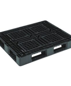 Stackable Plastic Pallet - SABS Approved - Black - Pack of 15 - SP1210150-black