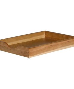 Letter Tray - Single - Executive Wooden Range - 34.5 x 26.8 x 4.5 cm - Cherry - 920CH