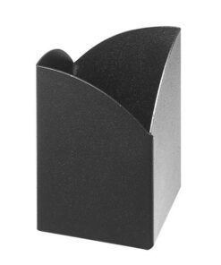 Pencil Holder - Modern Steel Range - Metal - 6 x 6 x 10.5 cm - Colour Options - 406BL