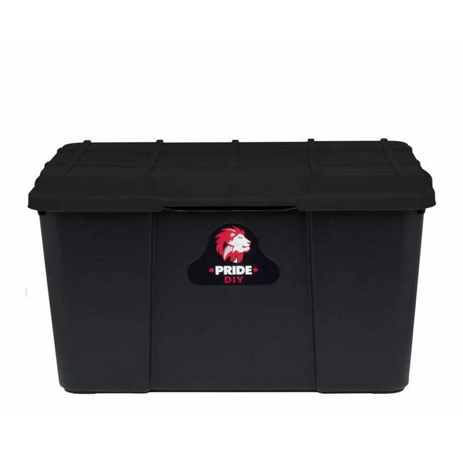 45L Plastic Storage Box - Pride - Pack of 5