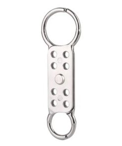 Lockout Hasp - Aluminium - Dual Jaw Clearance - Holds 8 Locks - 15.2 x 5.5cm