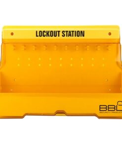 Lockout Station - Holds 20 Locks and Devices - 57.4 x 10.8 x 39.6 cm