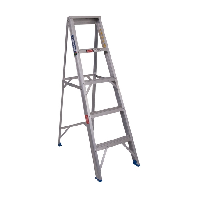 Aluminium Step Ladder - Single Sided - Domestic - 7 Step - 1.8m