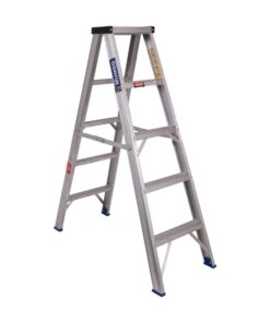 Aluminium Step Ladder - Double Sided - Domestic - 9 Step - 2.34m