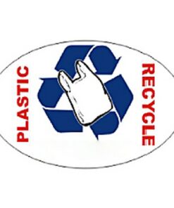 Sticker for Recycle Bin - 15 x 9.5 cm