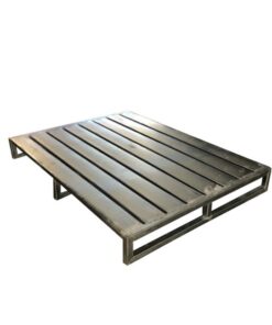 Galvanised Steel Pallet - 2 Way - 120 x 90 x 11.5 cm