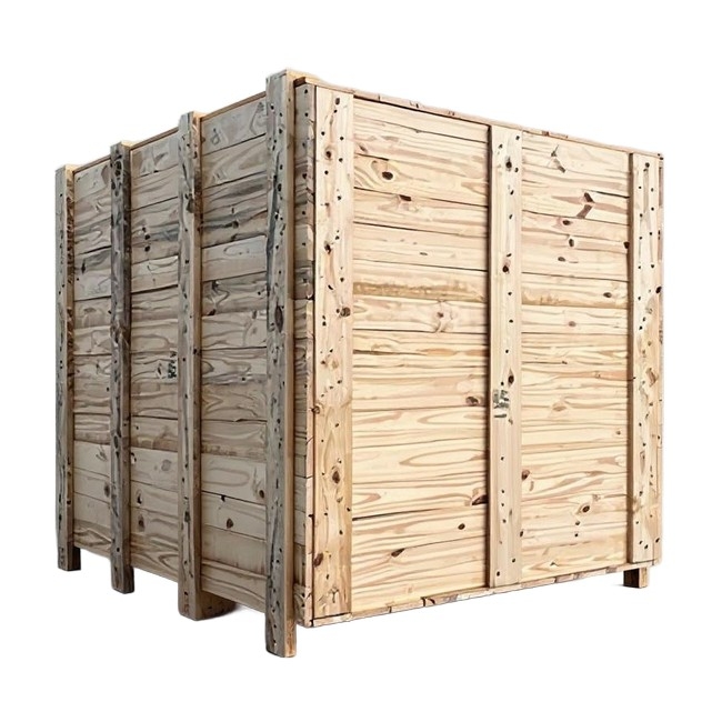 Solid Wooden Box Crate - 2 Way Entry - 120 x 80 x 90cm