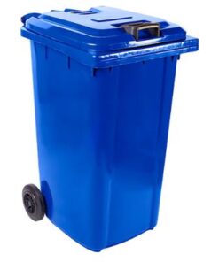 Wheelie Bin 240L Assorted Colours- Non SABS