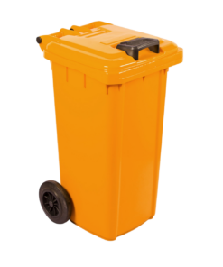 Wheelie Bin 80L Orange