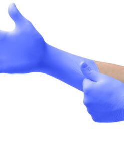 Ansell Microflex, size 10½-11 (2XL) Nitrile glove, Blue, Powder-Free, Non-Sterile, 295mm, Pack of 10x50