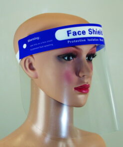 Global-Labware Face Shield Polycarbonate for Protection of Liquids, Syringes and Droplets – Pack of 10