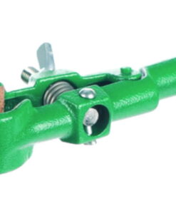 BOCHEM Micro Clamps, Annealed Cast Iron, Range 15mm, Round Jaws with Cork