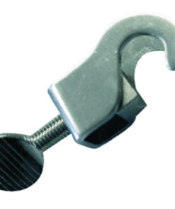 Hook bosshead, stainless steel with brass pressure block, opening to 13mm