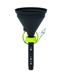 Bohlender b.safe Funnel 180 S 60 – Ø 180 mm, Black, with Lance, Static‑Dissipative PE‑EX