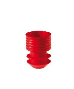 Ratiolab Stoppers 11–12 mm, Red, Pack of 1000