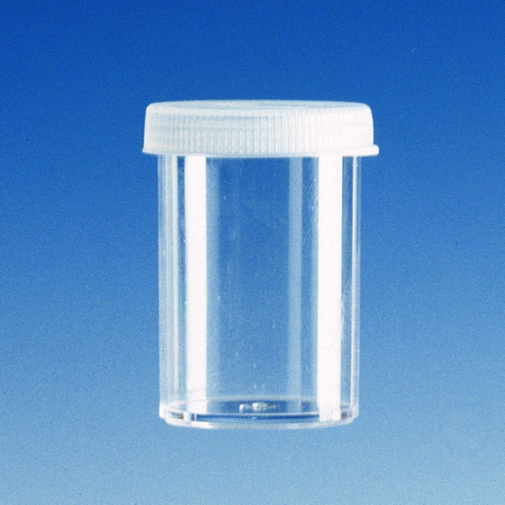 BRAND Sample Beakers 12ml PS With Lid PE Pack Of 1000 MedqSupplies BRAND Sample Beakers 12ml PS With Lid PE Pack Of 1000 MedqSupplies