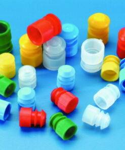 Kartell Caps for Test Tubes, 15–17 mm, Green, PE, Pack of 100