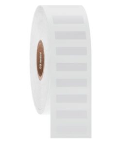 Cryo Barcode Labels for Liquid Nitrogen Storage 19.1mm x 5.1mm, white, for 0.2 ml tubes, core: 1", roll with 5000 labels