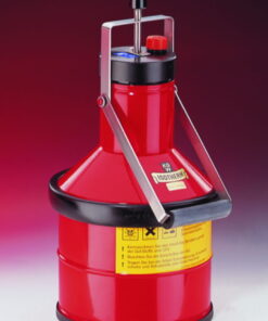 KGW Schieder Disposal Cans, Orange Coating, Type E2, Cap. 15 Ltrs