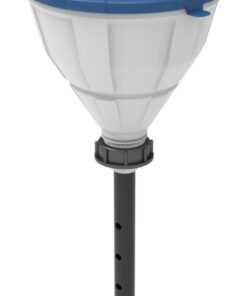 SCAT Funnel with Ball "ARNOLD" V2.0 S55 PE-HD White with Lance (220 mm)