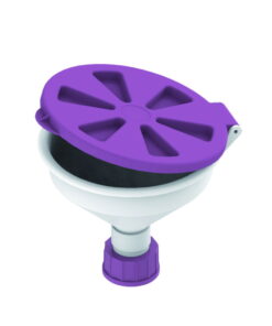 Funnel with Lid for GL45/DIN45 containers