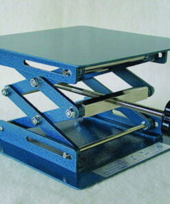 Laboratory lifting platform 200x230mm height adjustment 70-260mm, aluminium plate, operating load 7 kg
