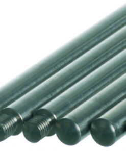 BOCHEM Support Rods, 18/8 Steel, 12 mm O.D., M10 Thread, Length 1000 mm