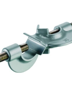 Carl Friedrich Usbeck Double Socket for Rods up to 16mm (Zinc Die-Cast, Powder Coated)