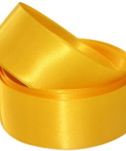 DFS Sunflower Yellow (25mm) Satin Ribbon