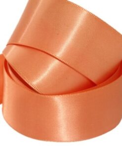 DFS Peach Melba (10mm) Satin Ribbon