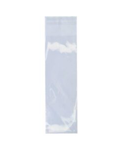 Clear bags with re-seal tape (100 units)(65 x 200 + 40mm)