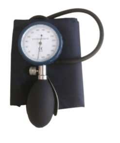 Bp Meter Aneroid Palm Abs Gauge – Blue