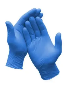 Blue Nitrile Gloves (Box of 100)