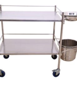 Dressing Trolley (with bowl and bucket) -TR571