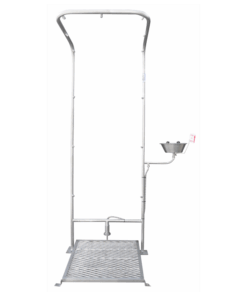 Double Foot Operated Safety Shower