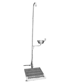 Single Foot Operated Safety Shower
