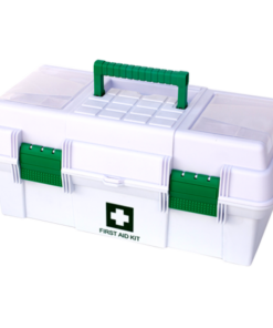 First aid Box for Reg 3 or Reg 7 – Empty White Plastic Tool Box