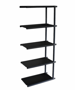 Black Add-On PVC Shelving