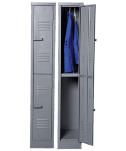 Solid Steel Locker Two Tier