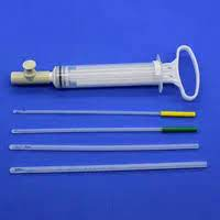 MVA Kit vacuum suction with canular single valve (with 4 Cannula, size 4-7) MAS-A11