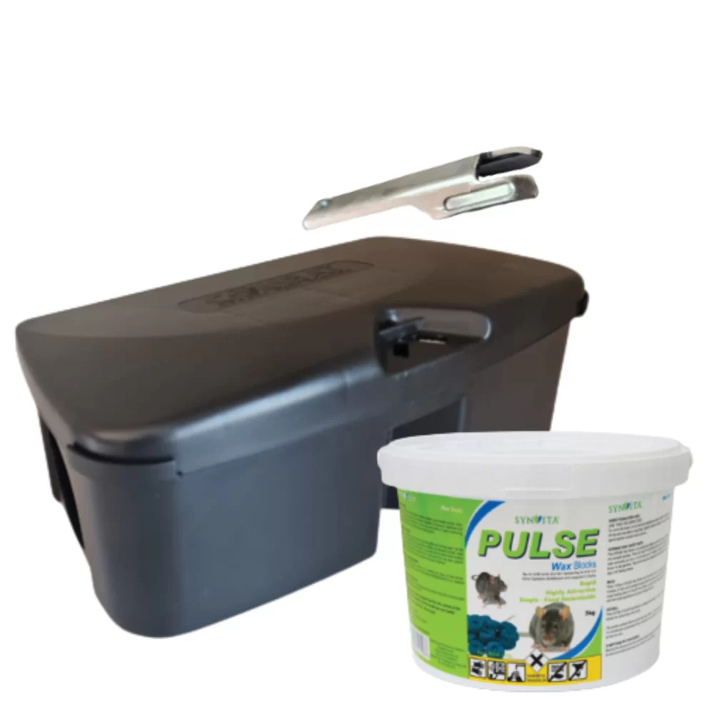 Pulse Wax Block + Bait Station & Key Combo