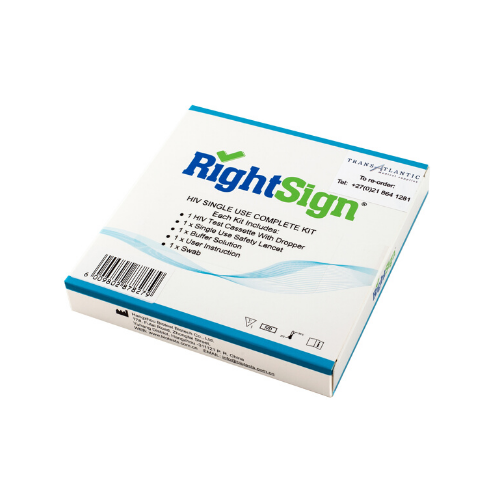 Right Sign Rapid Hiv Test – Single Use Complete Kit