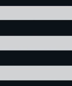 Black & Silver Stripe Giftwrap (50m x 50cm Roll)