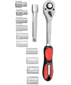Socket & Ratchet Set – 12Pce