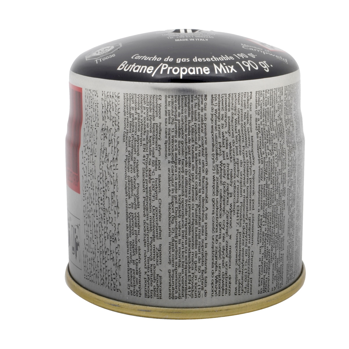 Gas Cartridge Universal (190g)