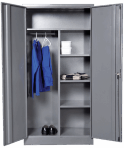 Gents Mesh Doors Wardrobe