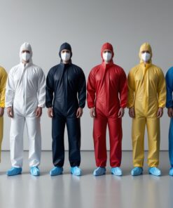 LLG Lab Coat Size 50, 100% Cotton for Men