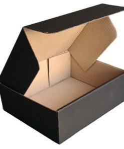 Black Gift Shipper Box – Large 300mm x 260mm x 100mm