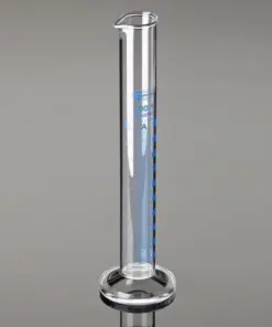 Measuring Cylinders, Glass, Spouted, 25 ml, Round Base, Grade A